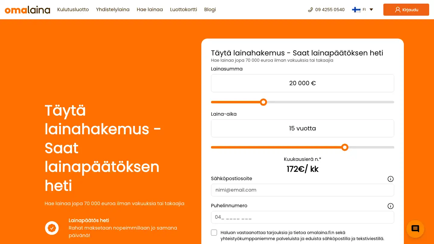 Omalaina kokemuksia